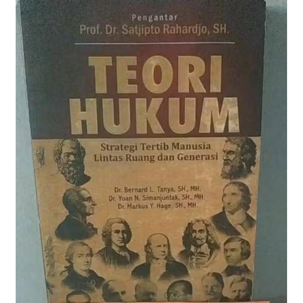 Teori Hukum ..Satjipto Rahardjo
