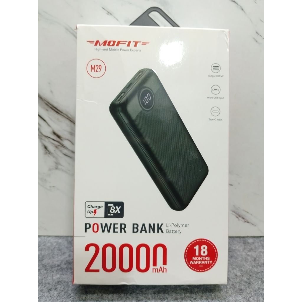 POWERBANK MOFIT 20000 mAh high end mobile power experts