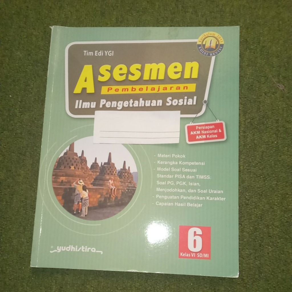 BUKU PELAJARAN IPS KELAS 6 SD/MI YUDHISTIRA TIM EDI YGI ASESMEN PEMBELAJARAN ILMU PENGETAHUAN SOSIAL