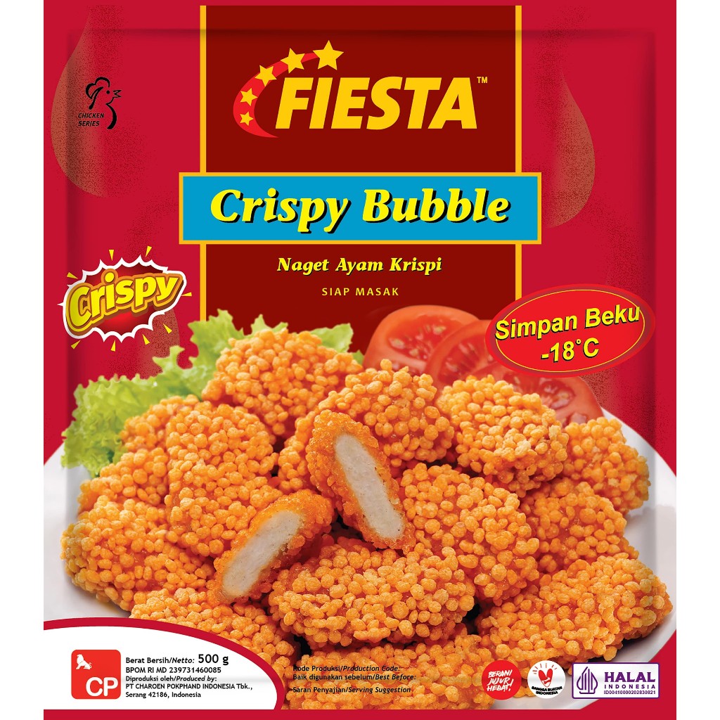 

Fiesta Nugget Crispy Bubble / Nugget crispy enak