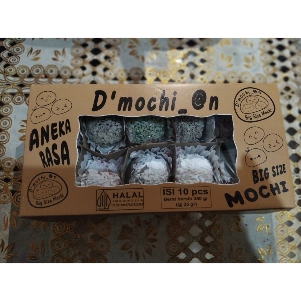 

Mochi Bandung Big size aneka rasa D'mochi_@n