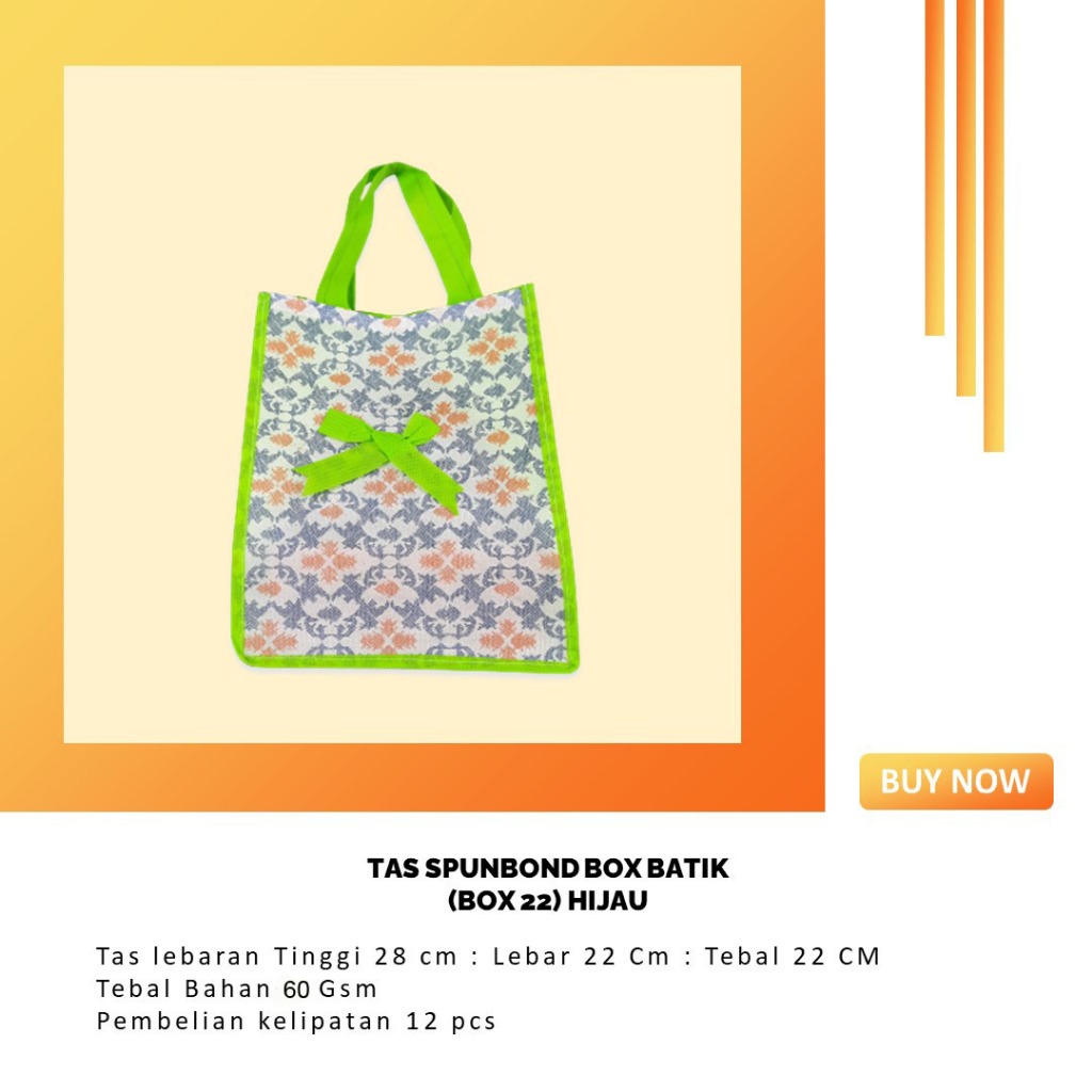 

Tas Spunbond Box 22 Batik