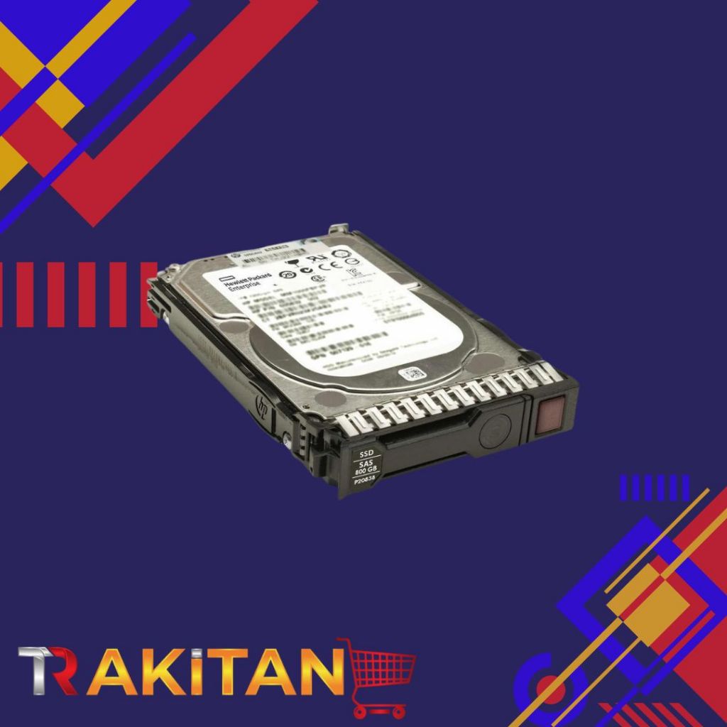 HP G8-G10 800-GB 2.5 SAS 12G MU DS SSD / P19913-B21