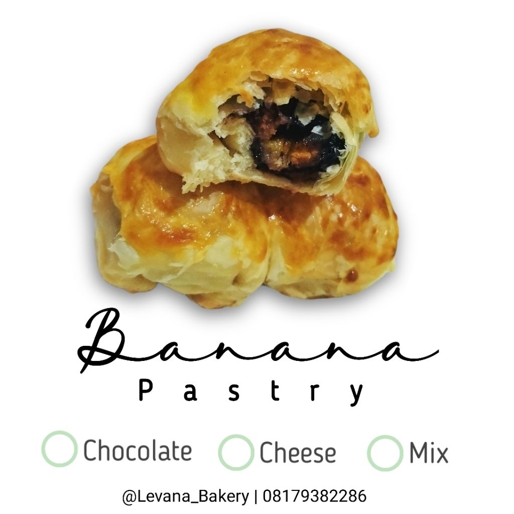 

Banana pastry Bolen Pisang Levana Bakery