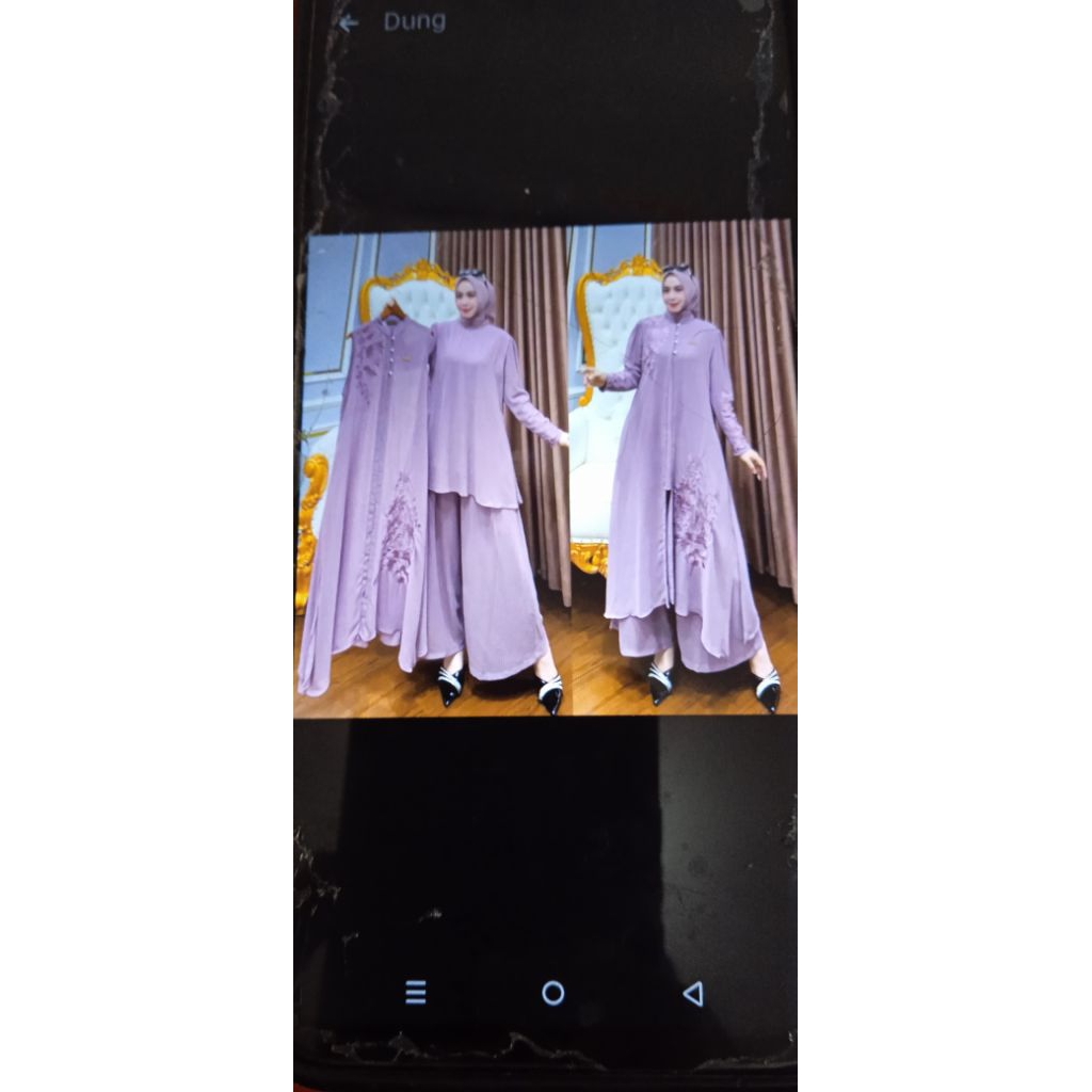 gamis ceruty bordir premium