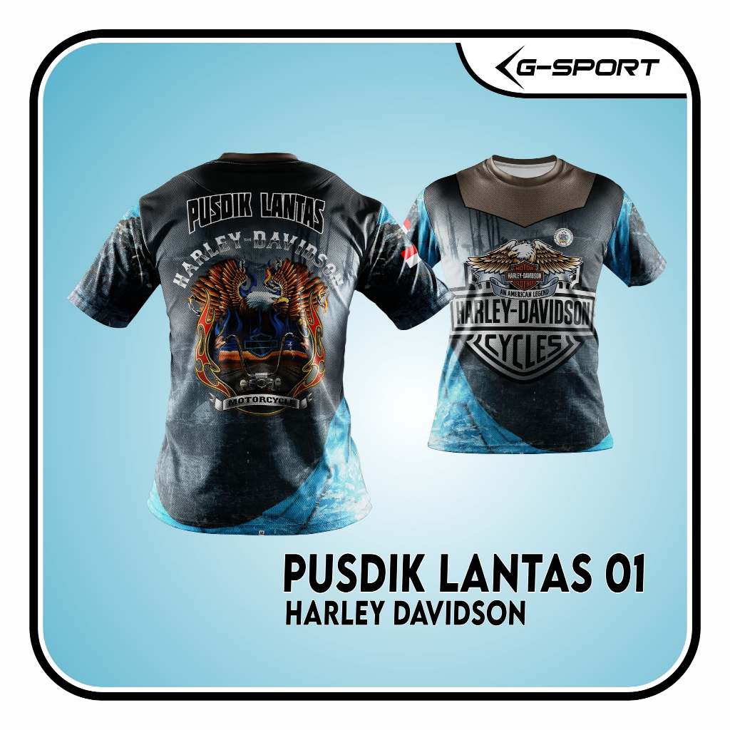 PUSDIK LANTAS 01 - Gsport Jersey Unisex Kaos Costume