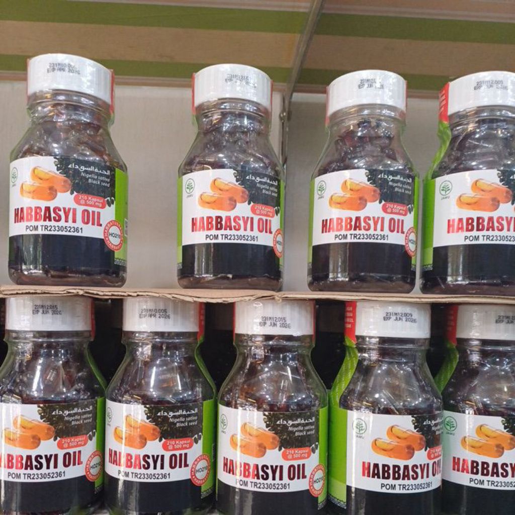 habbasyi oil 210 kapsul