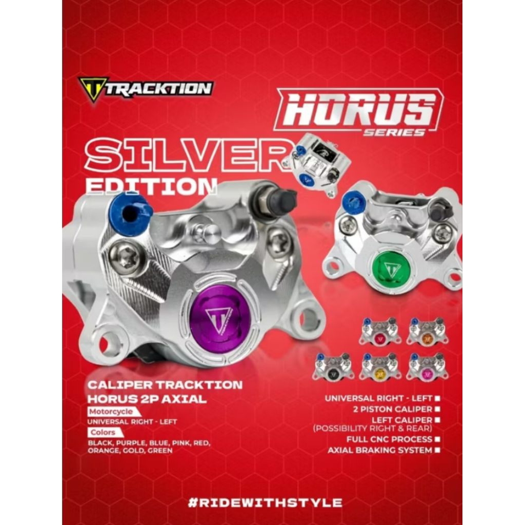Kaliper Tracktion Horus 2 Pistin Axial