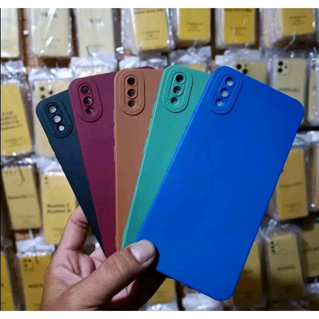 Softcase Casing Vivo V11I V11 Pro Silikon Case Macaron Pro Camera