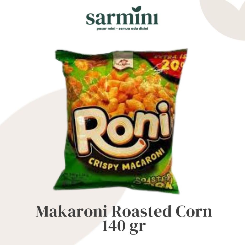 

Roni Macaroni Crispy Roasted Corn 140gr Dua Kelinci