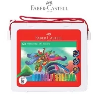 

Crayon Faber Castell hexagonal oil pastel 60 warna
