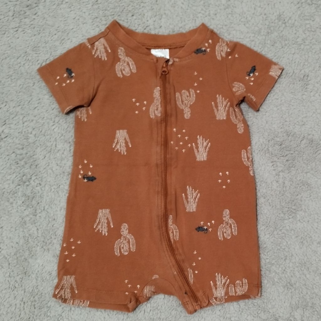 PRELOVED Romper Zipper Bayi Baby Anko