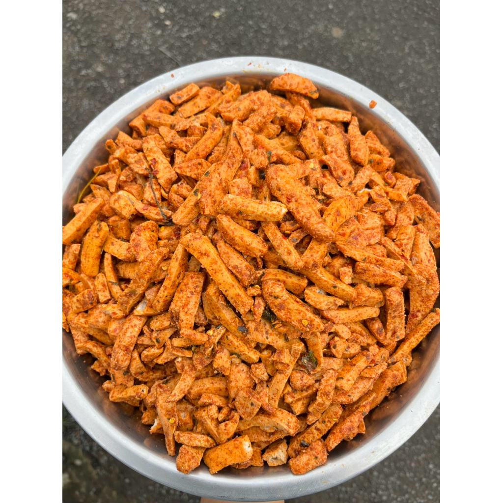 

Basreng Pedas Daun jeruk / cemilan basreng / basreng enak / basreng murah