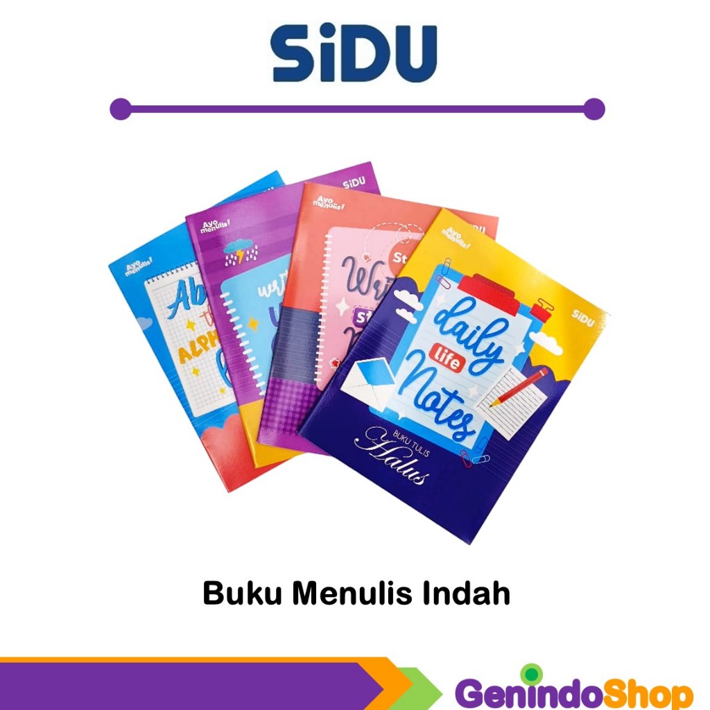 

Buku Tulis Menulis Indah Garis Tiga Sidu