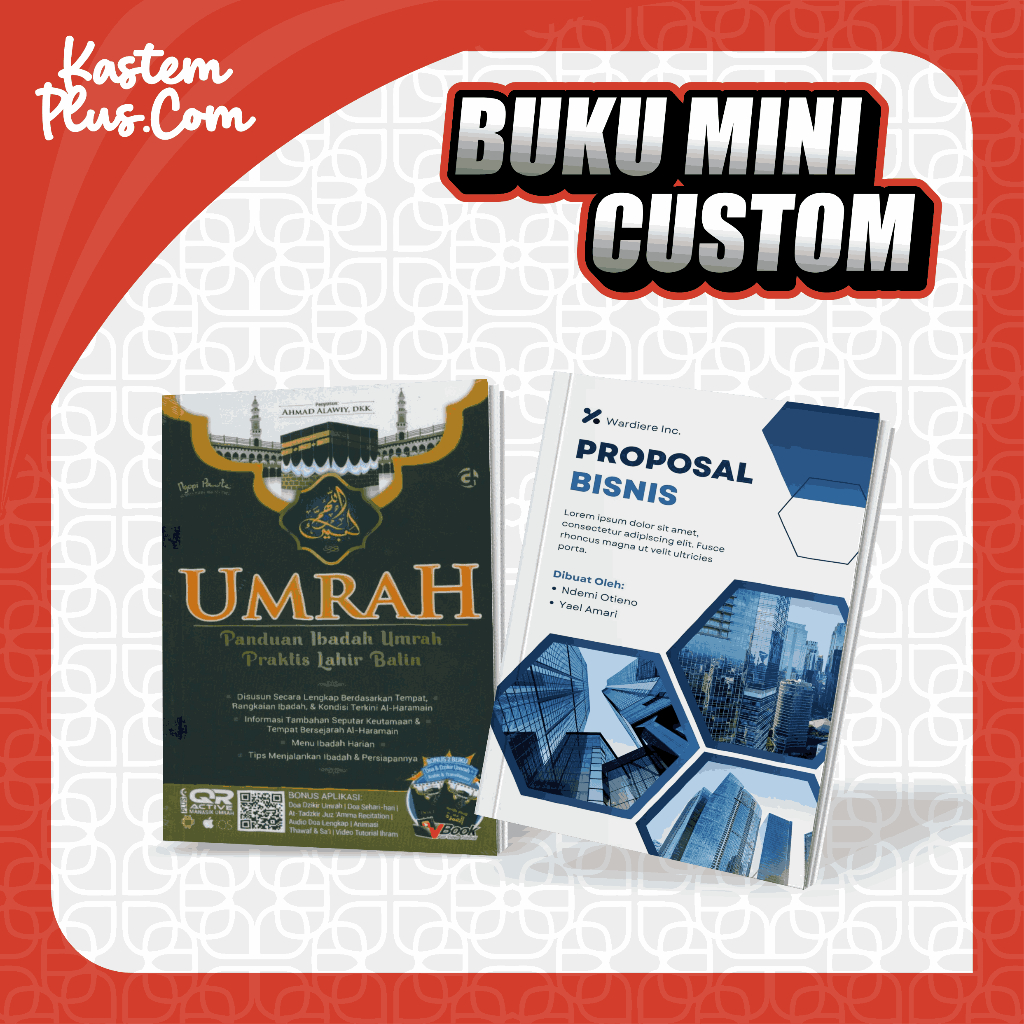 

Buku Mini Custom A6 Cetak Buku Saku Full Warna Free Jlid Cetak Buku Yasin / Buku Panduan / Buku Dzikir