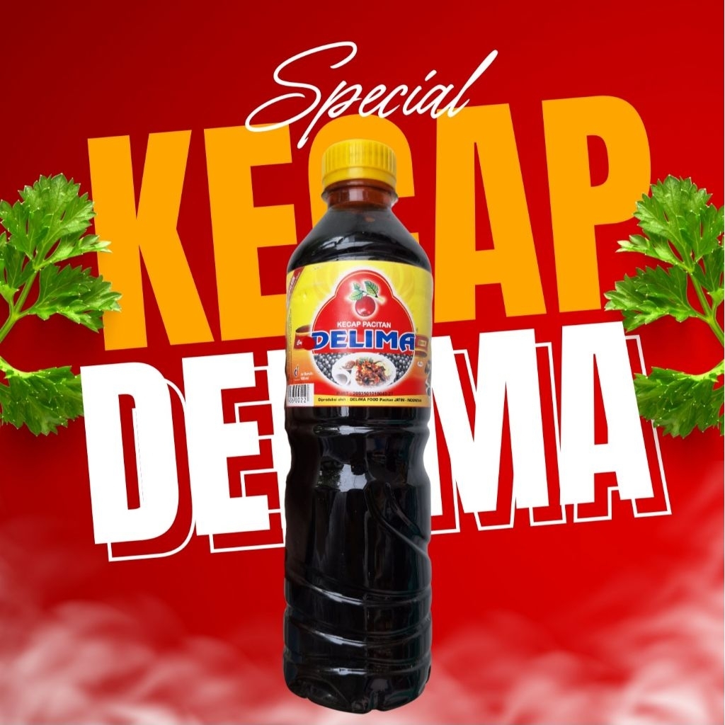

Kecap Delima Manis Khas Pacitan Ukuran 600ml