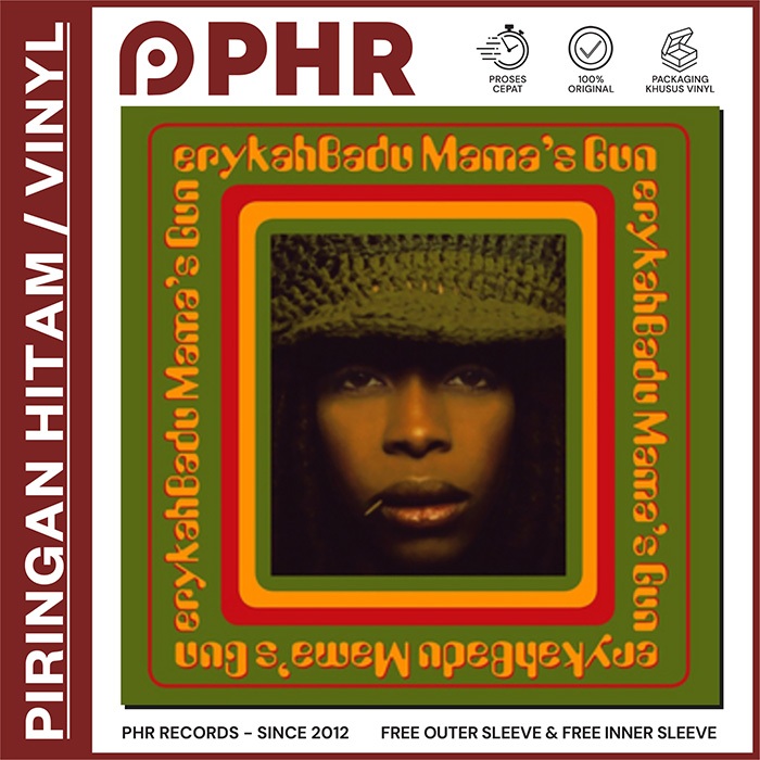 Vinyl ERYKAH BADU - Mama's Gun [Piringan Hitam/LP/PH]