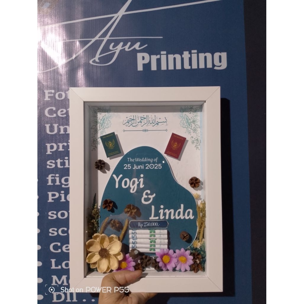 Figura 3D Mahar Figura 3D untuk Kenang"an Figura 3D buat hadiah atau dekorasi rumah