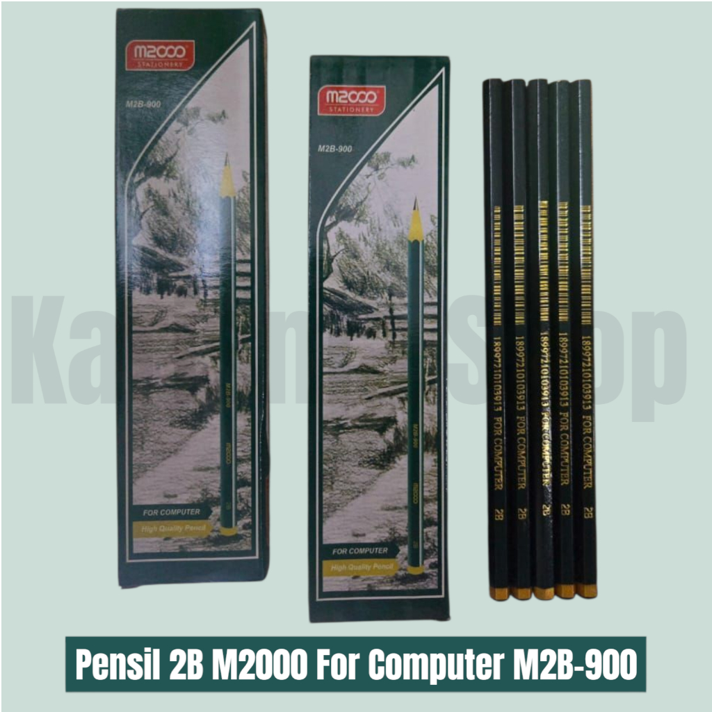 

Pensil / Pencil 2B For Computer isi 12 Pcs M2000 - M2B-900