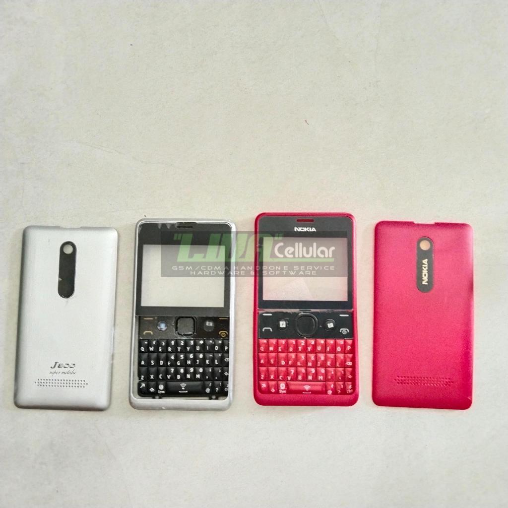 CASING CASE HP NOKIA ASHA 210 ORI/METALIK
