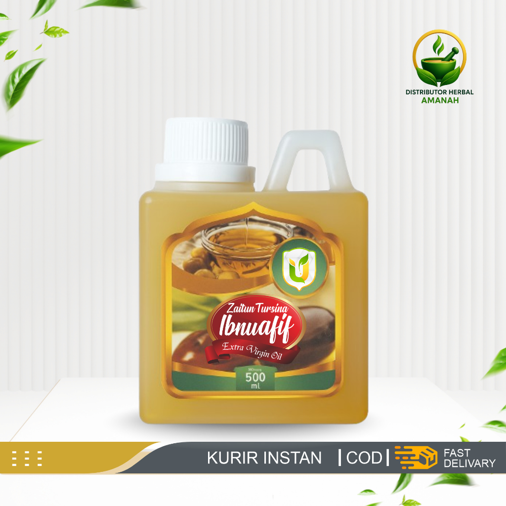 

Minyak Zaitun Tursina Extra Virgin Oil Ibnu Afif 500ml 100% original