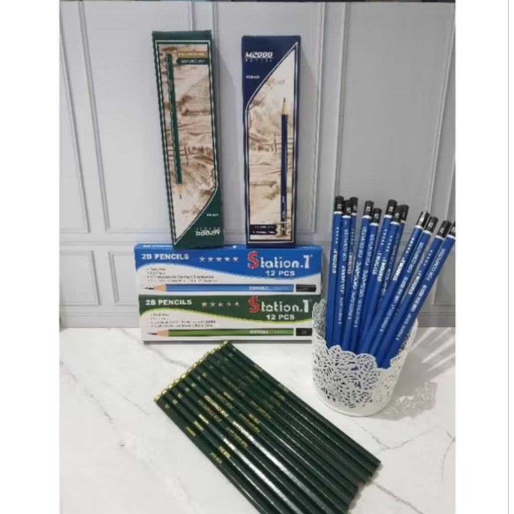 

1pk pensil 2b murah/alat tulis kantor/alat tulis anak/pensil murah