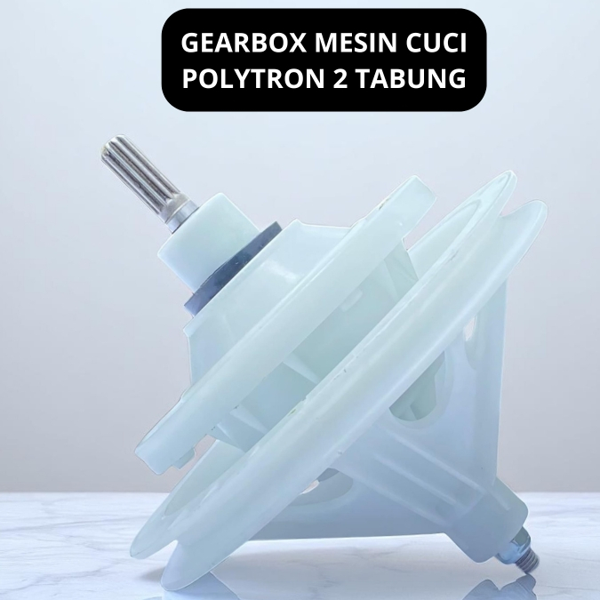 [Denna.id] Gearbox Mesin cuci Polytron 2 tabung Gerigi 10 - Gearbox Polytron 2 tabung - Gerbox mesin