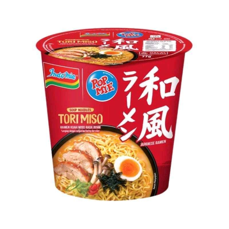 

POP MIE Tori Miso / Mie Instan Tori Miso Ramen Cupp 77gr