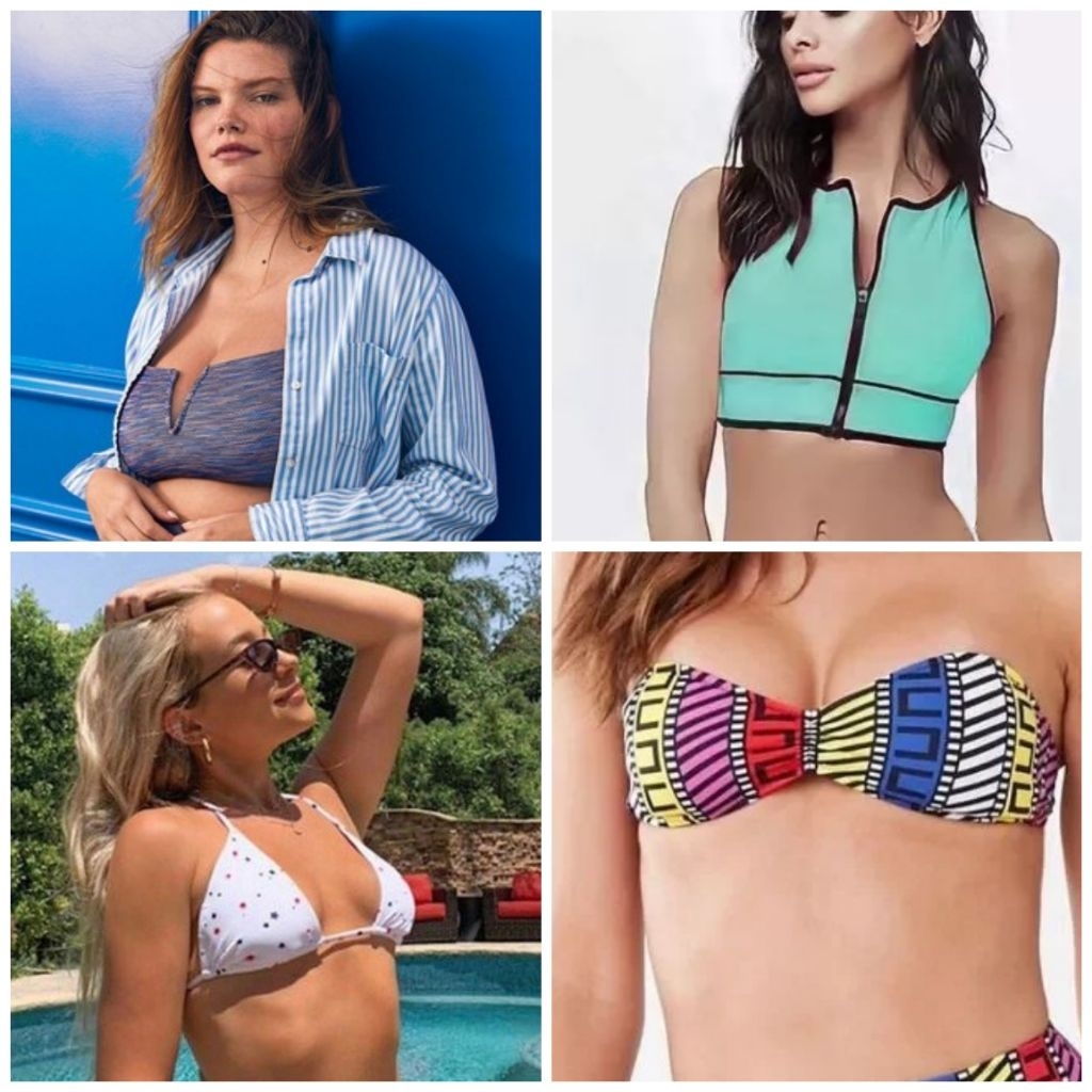 Bikini top size L Forever 21, h&m ,Gap
