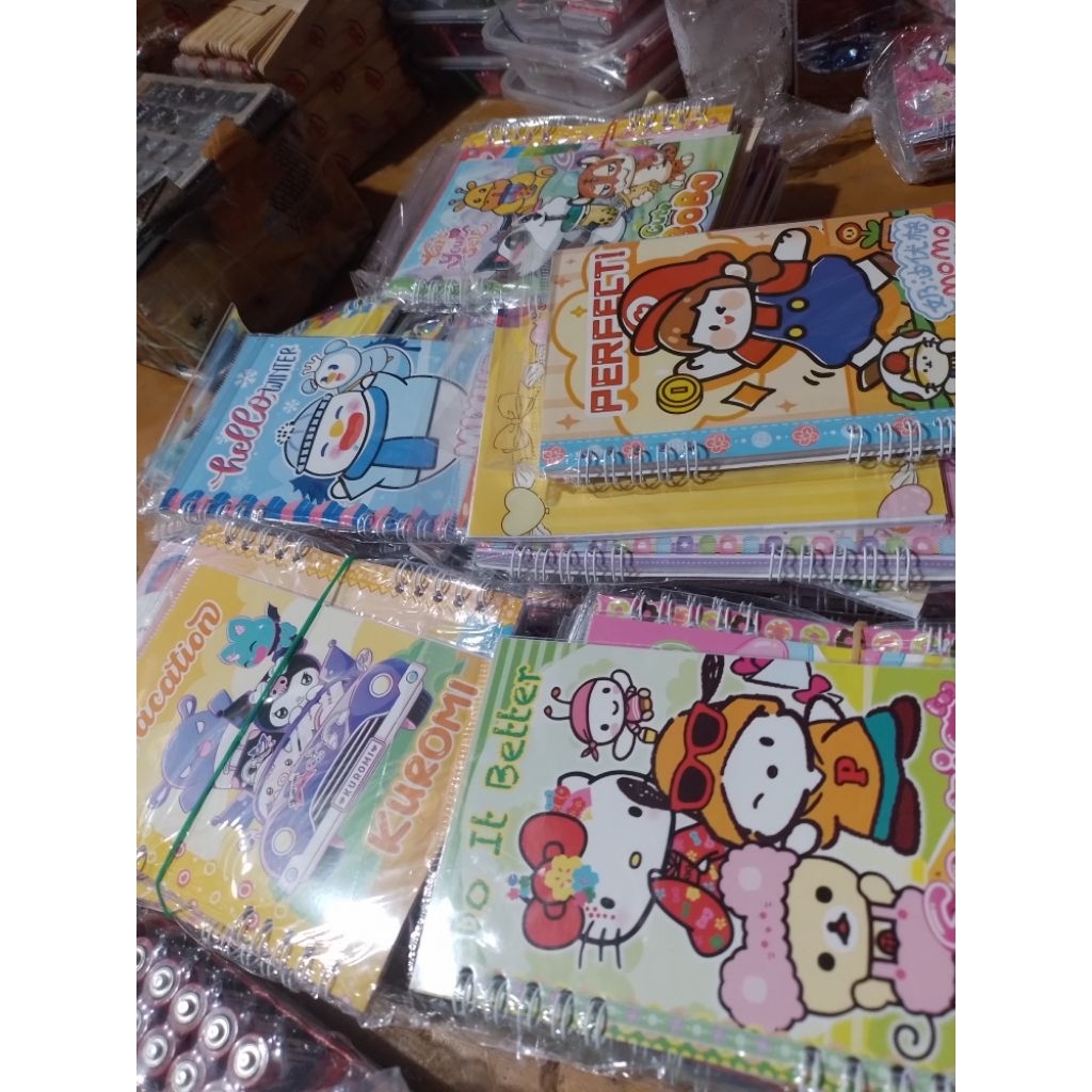 

10 PCS MEMO SPIRAL DG BESAR