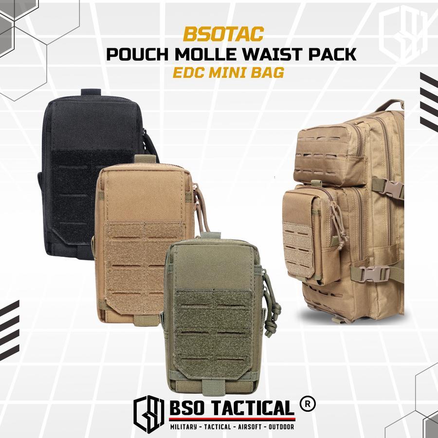 Pouch Tactical Molle Waist Pack EDC Mini Bag Vest Belt