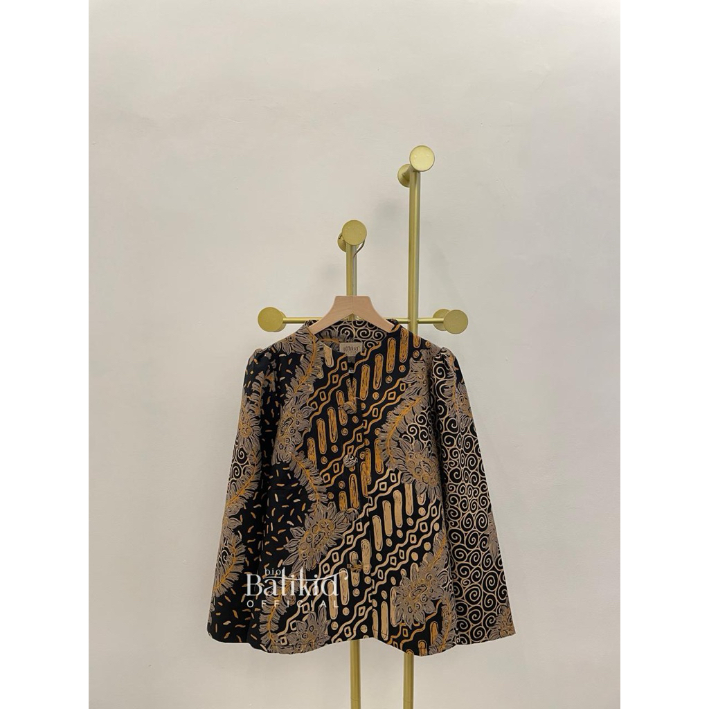 BATIKID OFFICIAL - blouse batik wanita / atasan batik wanita cantik / batik kerja wanita
