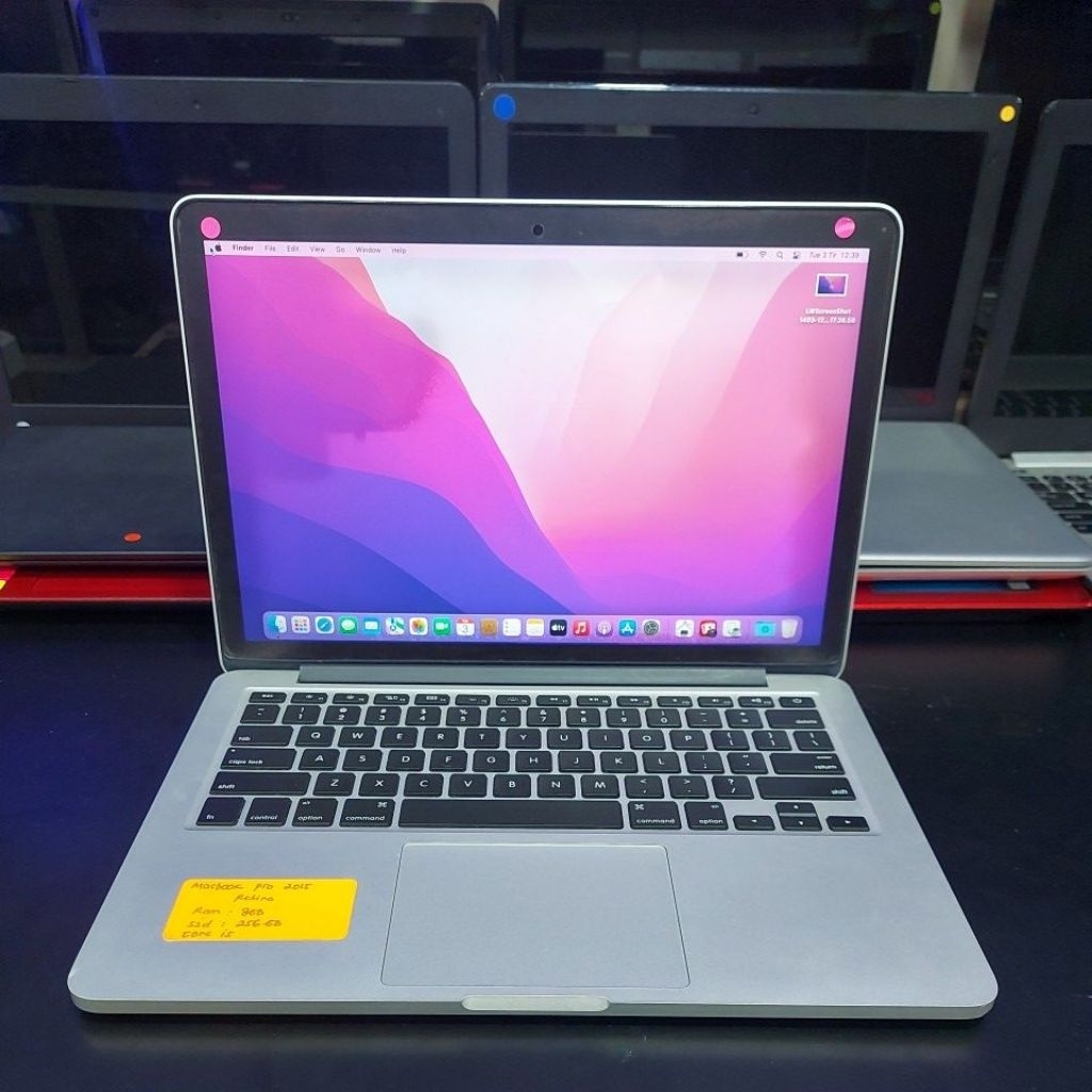 Laptop Macbook Pro Retina 2015 A1502 core i5 ram 8gb ssd 256gb minus lcd 773