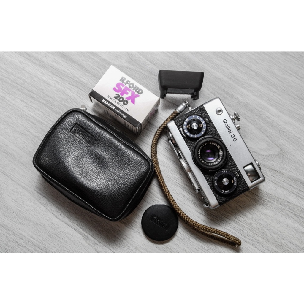 Rollei 35 Silver Made in Germany Film Camera - Lite Used