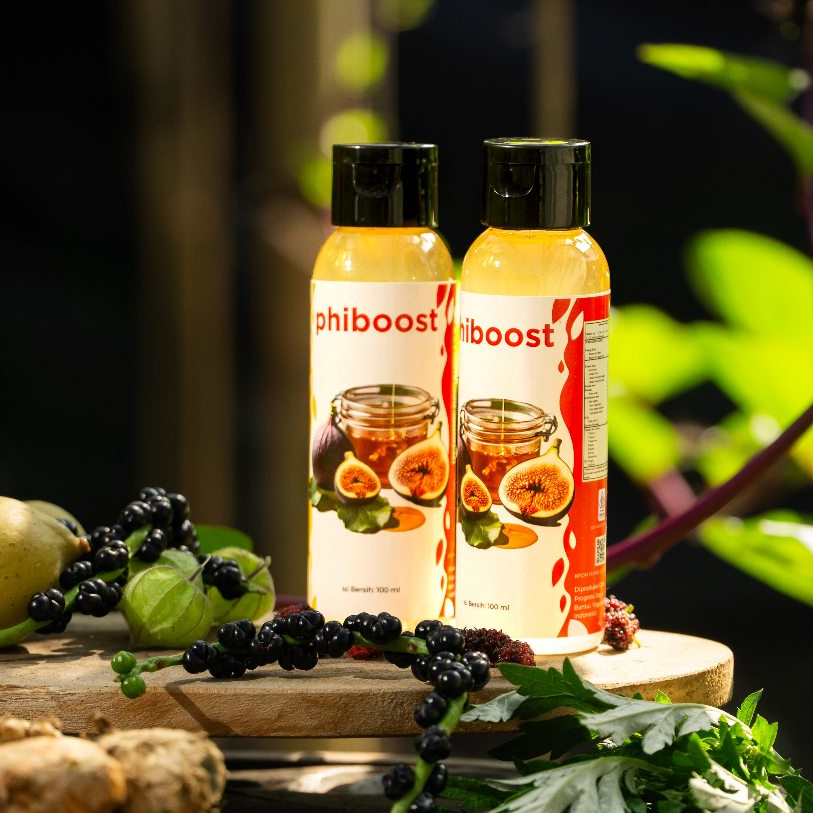 

PHIBOOST Ekstrak Herba Cair 100 ml - Paket 2 Botol - untuk membantu mengontrol tekanan darah, kolesterol dan pemulihan stroke