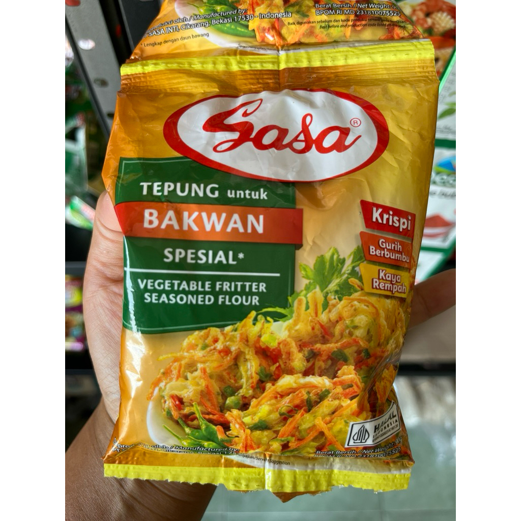 

Tepung bumbu Sasa 70gr