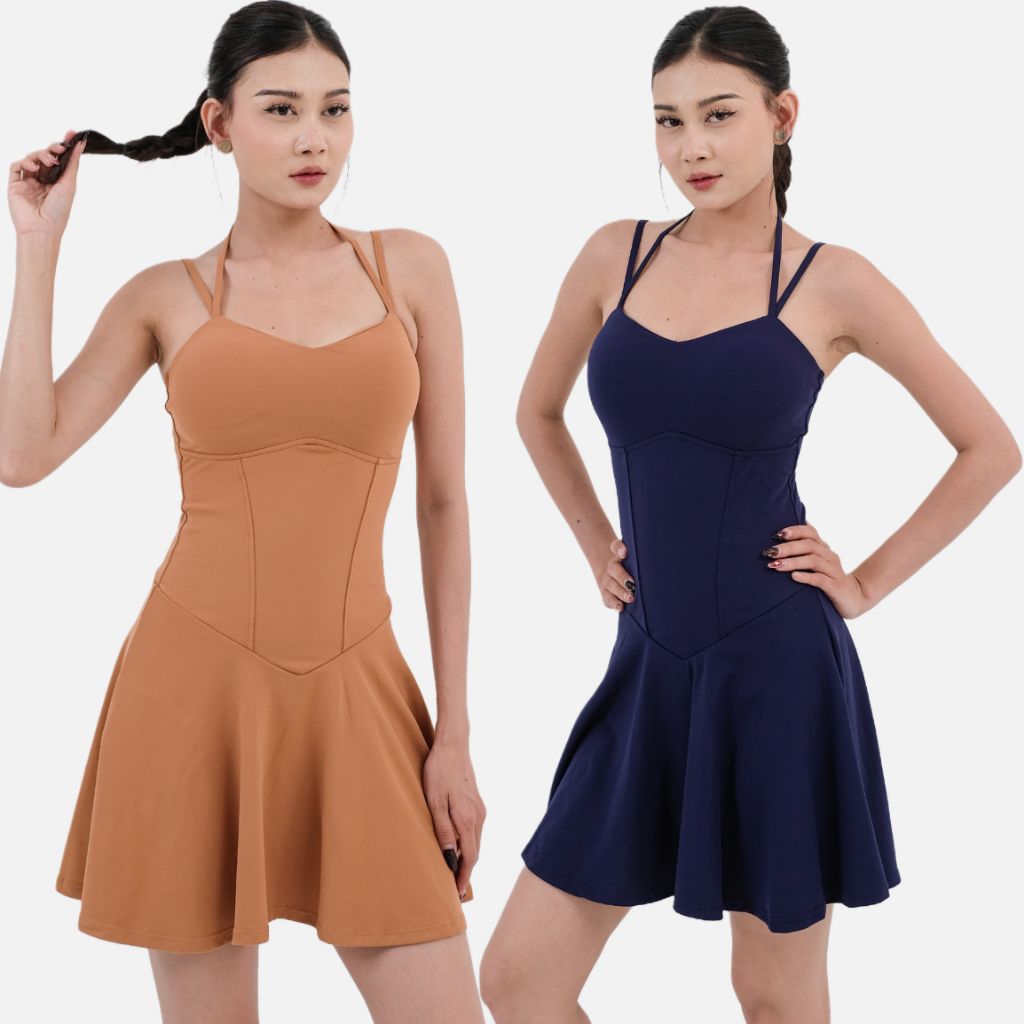 Aurel Tennis Dress / Paddles Outfit Golf Skort Tennis Dress Bodycon Fitnsouls