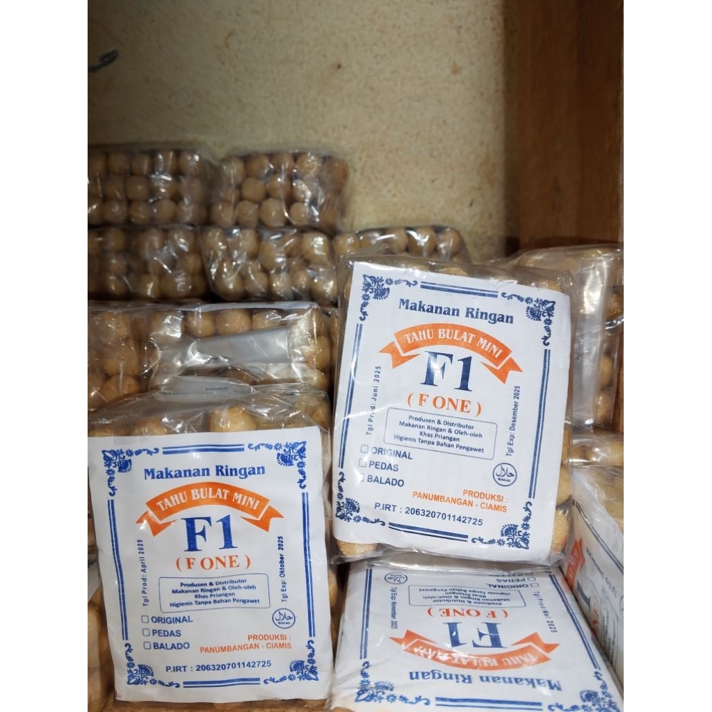 

Snack tahu bulat mini kering jajanan pasar 1pack