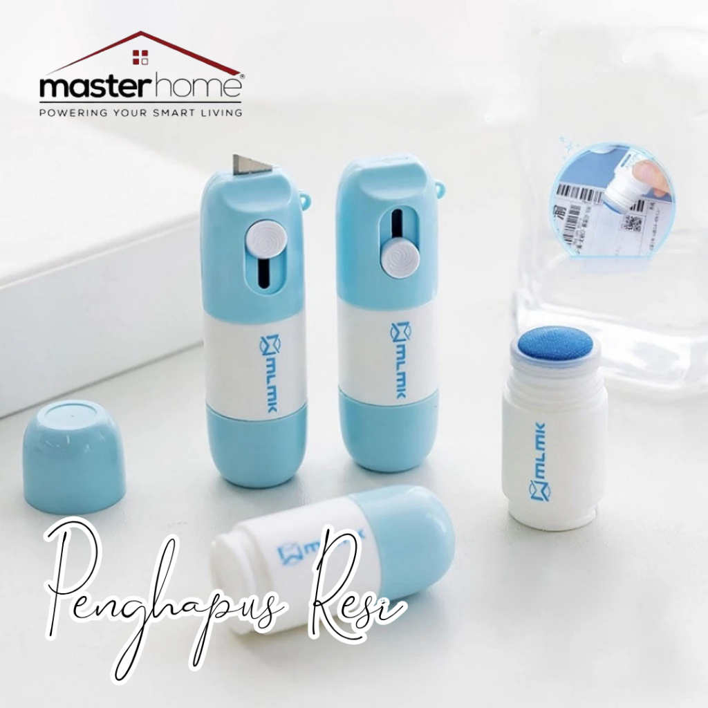

Masterhome Stempel Penghapus Resi 2in1 Cutter | Roller Stamp Cutter 2in1 | Cutter + Penghapus Alamat