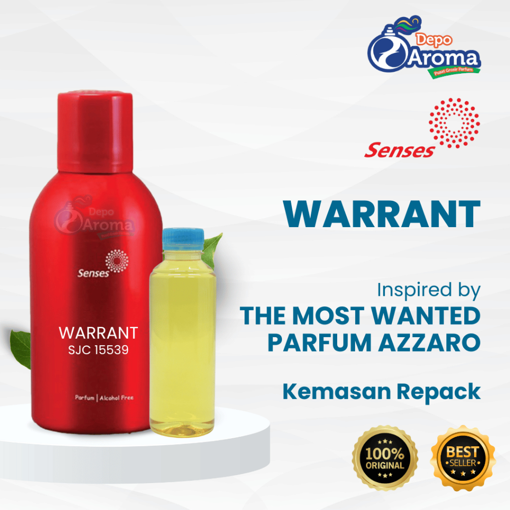 PARFUM BIBIT MURNI - WARRANT - REPACKING - SENSES