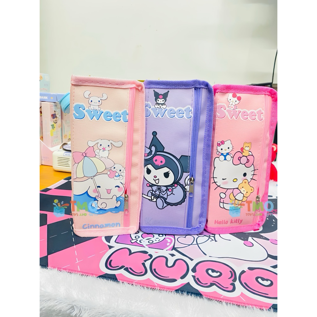

Sanrio Tempat Pensil Premium 3421 Tempat Pensil Resleting Pensil Case ATK Karakter