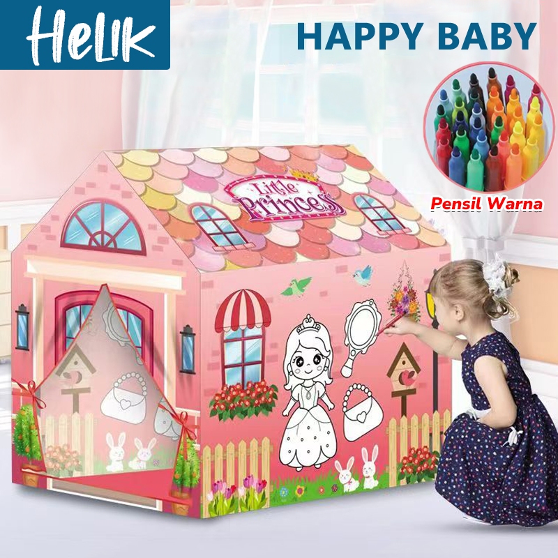 Tenda Anak Tenda Rumah Anak Tenda Princess Jumbo Tenda Anak Perempuan Indoor Outdoor