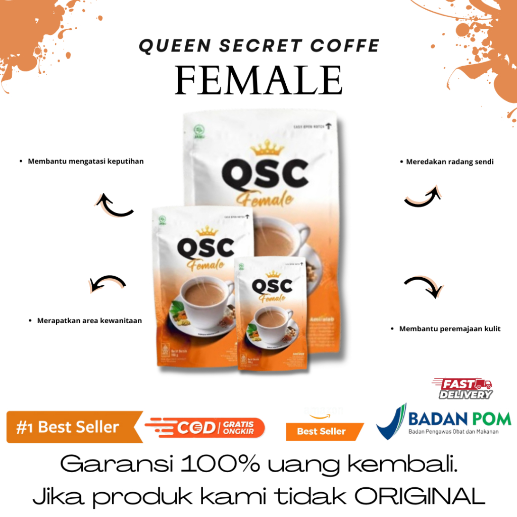 

[BESTSELLER] MINUMAN HERBAL QUEEN SECRET COFFE SOLUSI UNTUK WANITA LANCAR DATANG BULAN HERBAL TERPERCAYA AMPUH 100%
