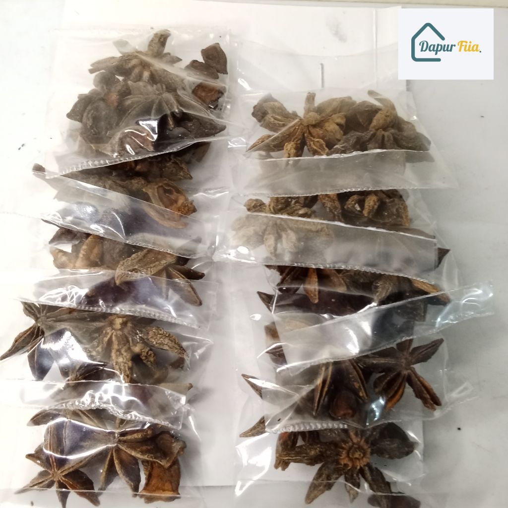 

Bunga lawang renceng 10 bungkus / bumbu dapur / rempah / herbal / penyedap