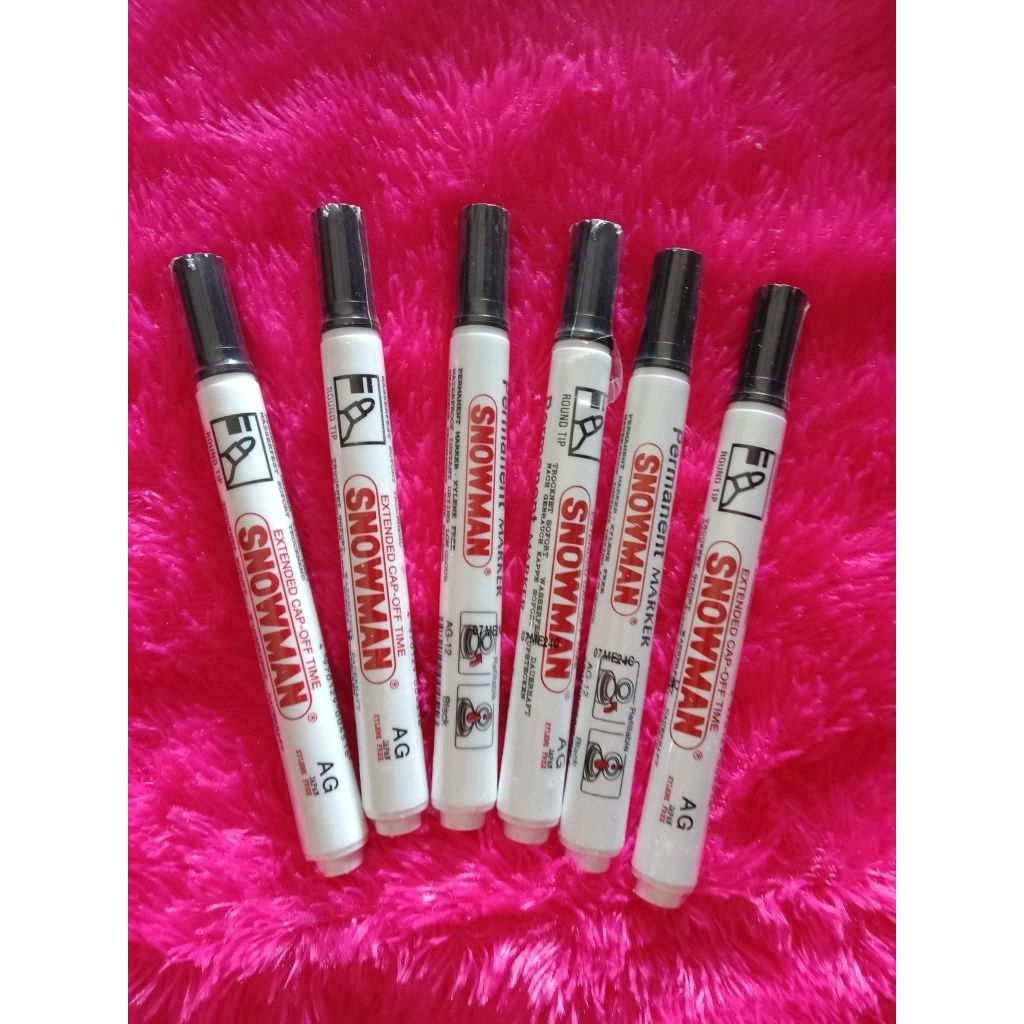 

Spidol SNOWMAN papan tulis hitam dan warna lainnya terlaris