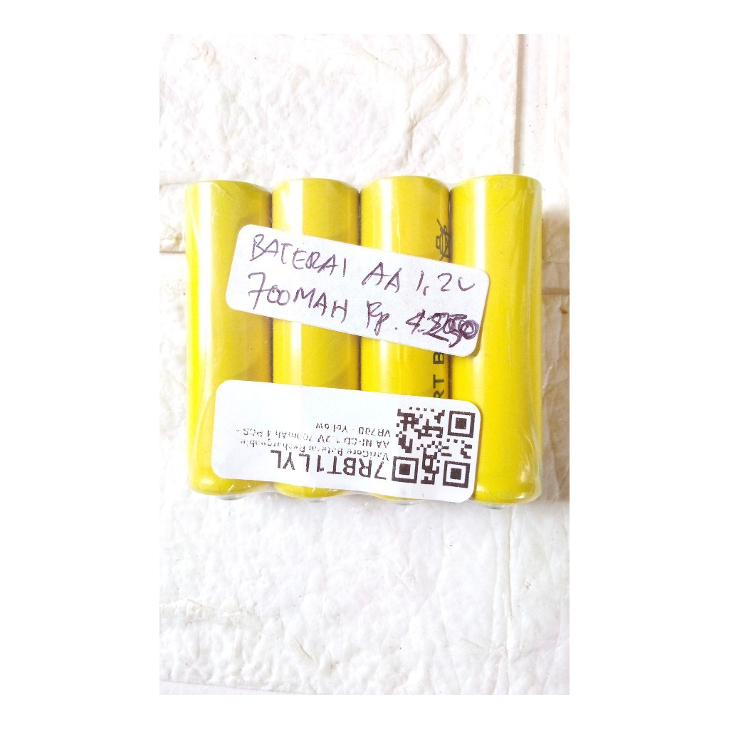 BATERAI AA 1.2V 700MAH