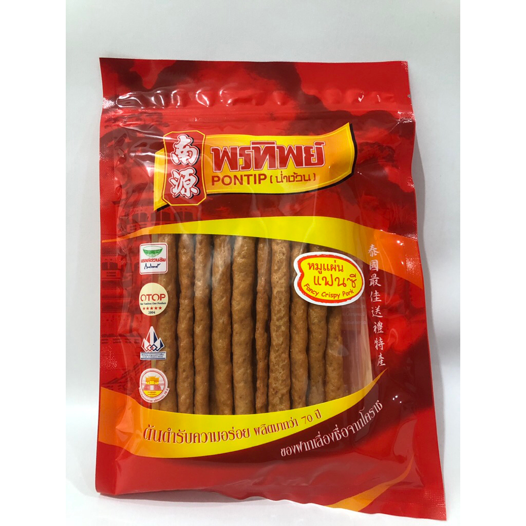 

porntip crispy pork stick snack cemilan enak gurih garing mantap