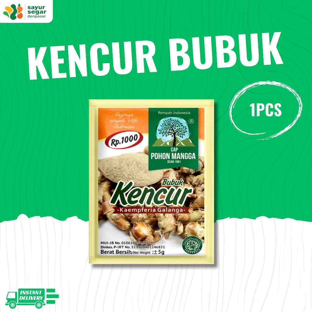 

Kencur Bubuk 1 pcs - Sayur Segar Denpasar