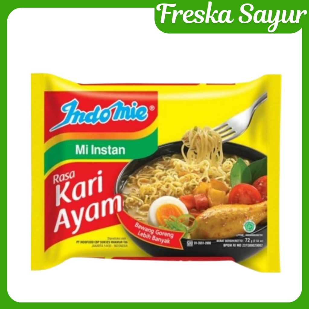 

Indomie Mie Instan Kari Ayam 70 gr