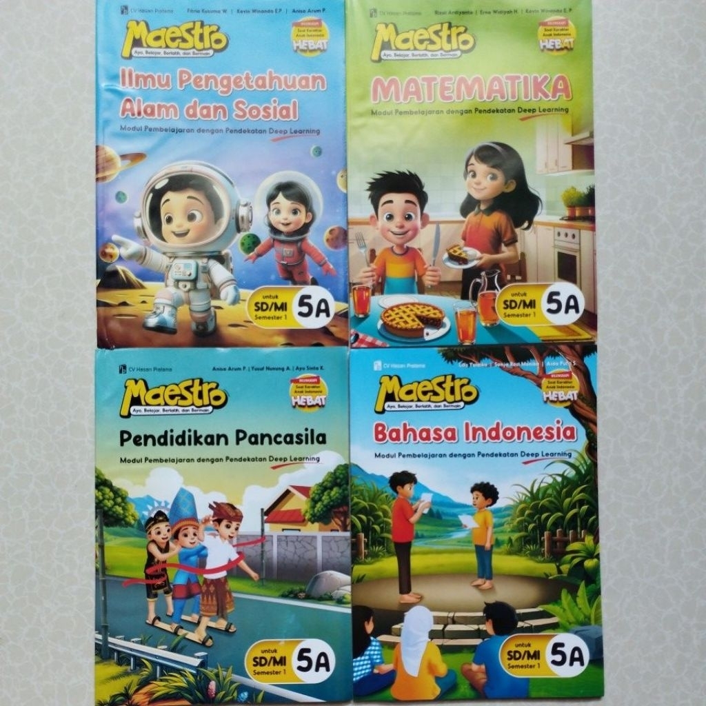 LKS MAESTRO KELAS 5 SD/MI SEMESTER 1 KURIKULUM MERDEKA